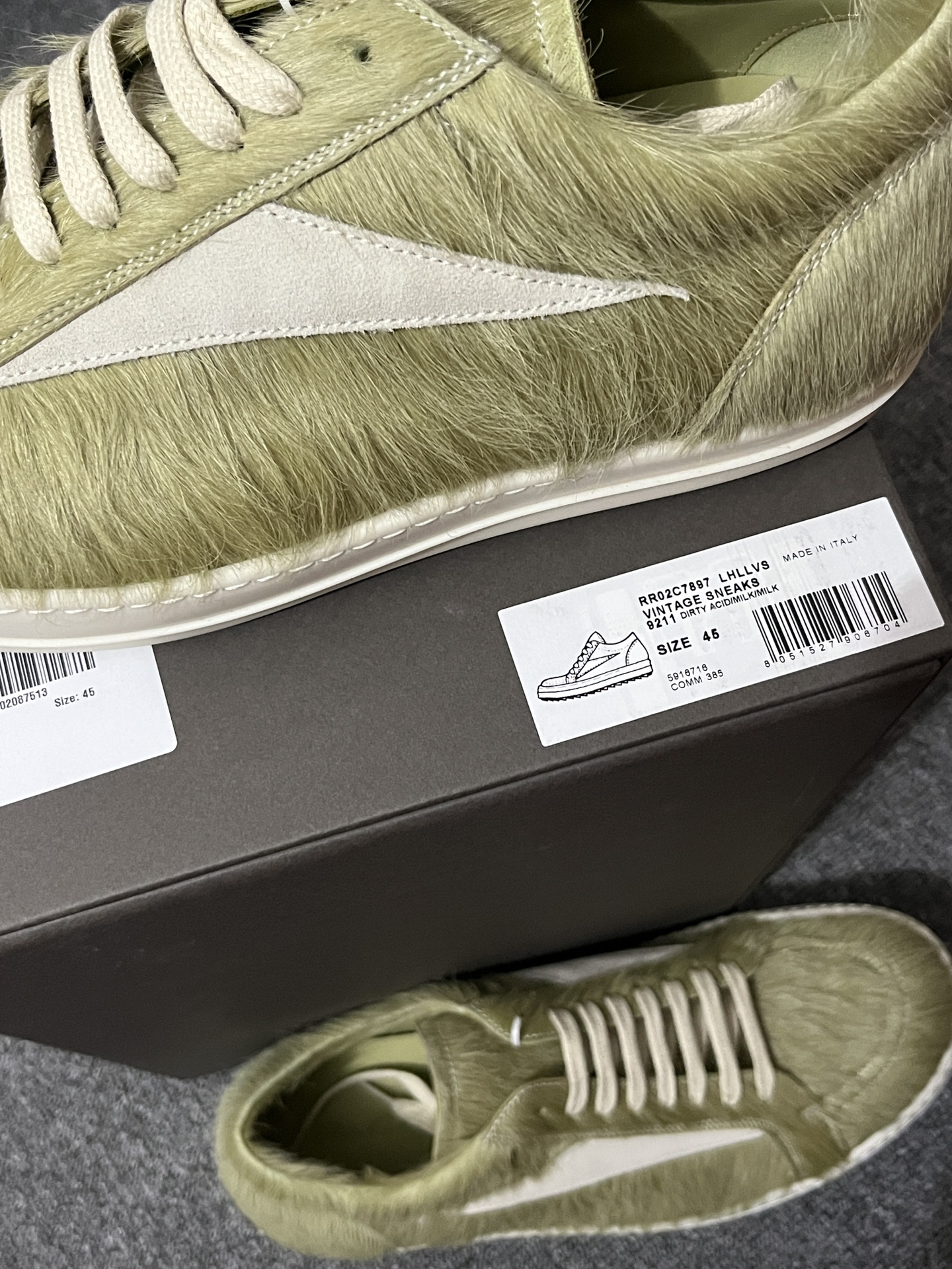 Rick Owens 'Green Horsehair' 圖 3