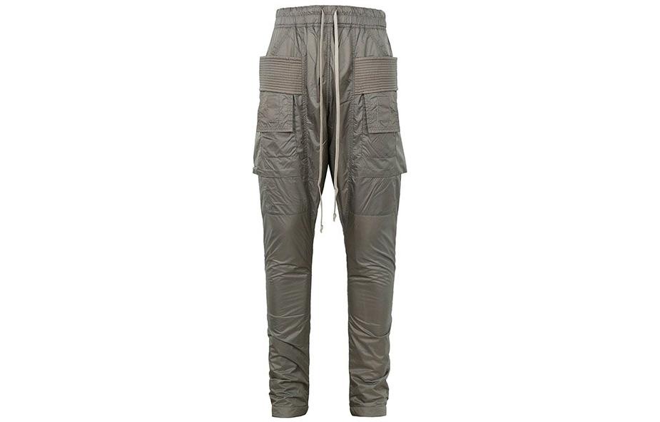 Order Rick Owens  Green Slim Fit Sweatpants with Large Pockets DU02A3376ND-34
