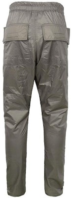 Rick Owens Green Slim Fit Sweatpants with Large Pockets DU02A3376ND-34 Lookbook Rick Owens Green Slim Fit Sweatpants with Large Pockets DU02A3376ND-34