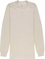 Order RICK OWENS 寬鬆版長袖圓領T恤 珍珠白 RU01C4266JA08