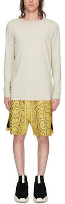 릭 오웬스 루즈핏 롱슬리브 크루넥 티셔츠 펄 화이트 RU01C4266JA08 Lookbook 릭 오웬스 루즈핏 롱슬리브 크루넥 티셔츠 펄 화이트 RU01C4266JA08