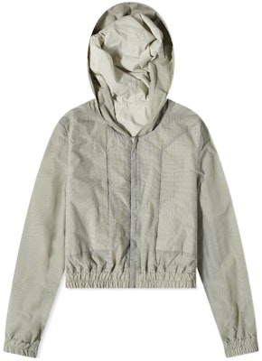 RICK OWENS Jaket Hoodie Resleting Olive Lengan Panjang Gaya Slim Fit RR01C4715RG-08 Buy RICK OWENS Jaket Hoodie Resleting Olive Lengan Panjang Gaya Slim Fit RR01C4715RG-08