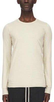 RICK OWENS 珍珠白色寬鬆長袖圓領上衣 RU01C4252JA08 Lookbook RICK OWENS 珍珠白色寬鬆長袖圓領上衣 RU01C4252JA08