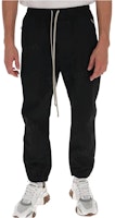 RICK OWENS Slim-Fit Mid-Rise Zipper Jogger Knit Pants Black RU20F3375TT-09 RICK OWENS Slim-Fit Mid-Rise Zipper Jogger Knit Pants Black RU20F3375TT-09
