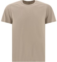 RICK OWENS Slim Fit Brown Crew Neck T-Shirt RU02D6265JA-08 RICK OWENS Slim Fit Brown Crew Neck T-Shirt RU02D6265JA-08