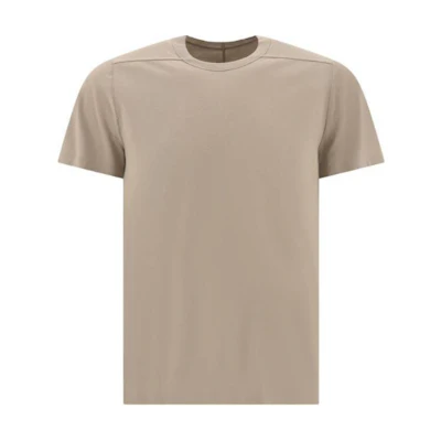 RICK OWENS Slim Fit Brown Crew Neck T-Shirt RU02D6265JA-08