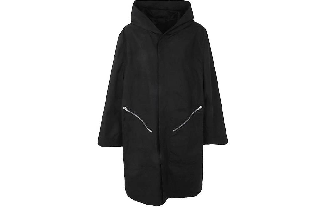 Order RICK OWENS Jaket Trench Lengan Panjang Hooded Warna Solid RU01C4975TF09