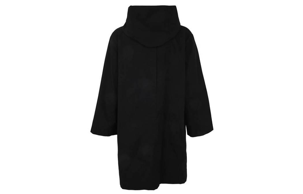 Lookbook RICK OWENS Jaket Trench Lengan Panjang Hooded Warna Solid RU01C4975TF09