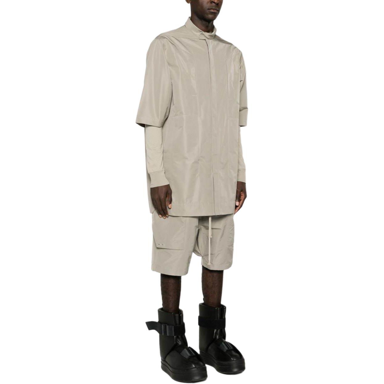 Purchase Rick Owens Jaket Kasual Longgar Warna Kelabu Sejuk. RU01D3770FK-08