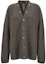 Order RICK OWENS Solid V-Neck Button-Up Long Sleeve Knit Cardigan Brown. RU01D3608M-34
