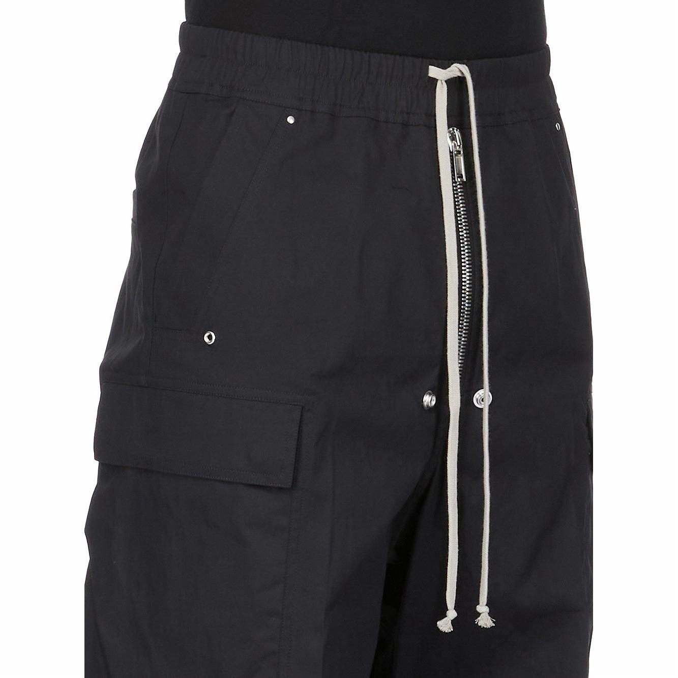 Details for Rick Owens 水洗效果鉚釘彈性腰休閒長褲 RU01E5339TE-09