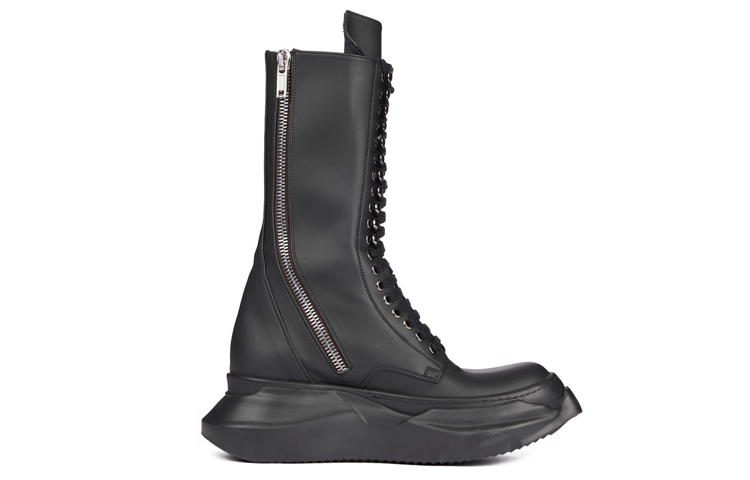 Rick Owens Army Abstract Sneaker Boot 'Black' 圖 2