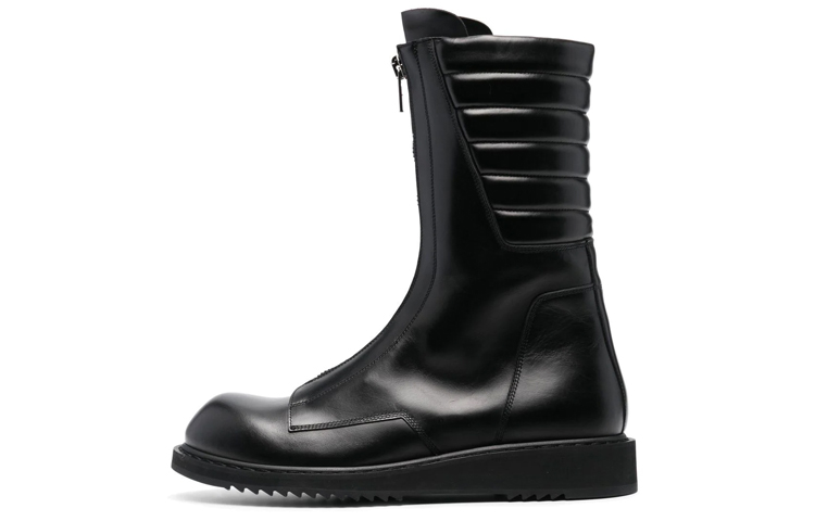 Rick Owens Basket Creeper 'Black Calfskin'