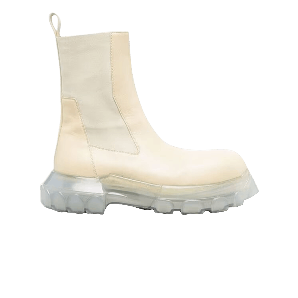 Rick Owens Beatle Bozo Tractor 'Vanilla Clear'