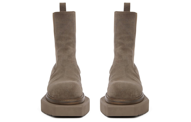 Rick Owens Beatle Turbo Cyclops Chelsea Boot 'Grey Suede' 圖 3