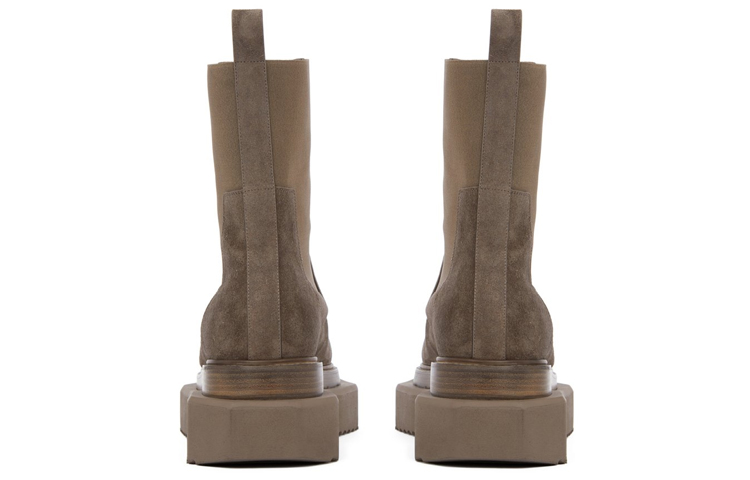 Rick Owens Beatle Turbo Cyclops Chelsea Boot 'Grey Suede' 圖 4