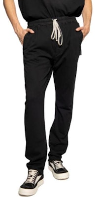 RICK OWENS Berlin Fit Rig Fabric Elastic Waist Drawstring Hem Pants Black Unisex. DU02C5392RIG09 Shop RICK OWENS Berlin Fit Rig Fabric Elastic Waist Drawstring Hem Pants Black Unisex. DU02C5392RIG09