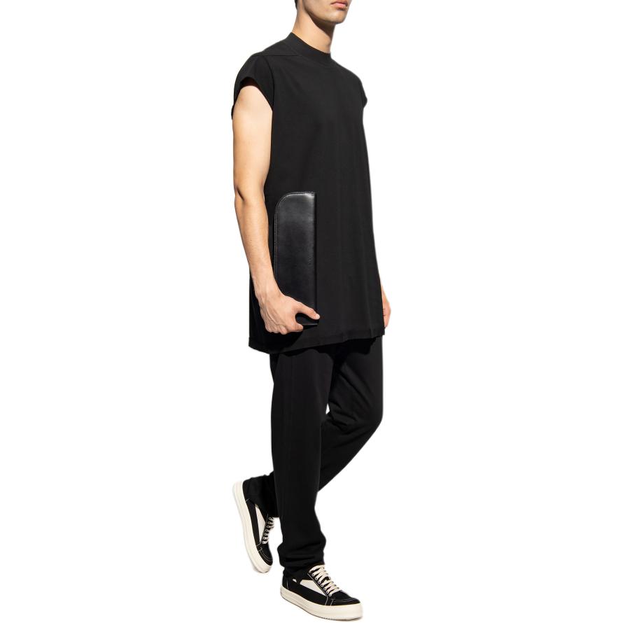 Purchase RICK OWENS Berlin Fit Rig Fabric Elastic Waist Drawstring Hem Pants Black Unisex. DU02C5392RIG09