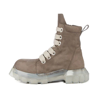 Rick Owens Bozo 'Jumbo Laced Side-Zip Grey'