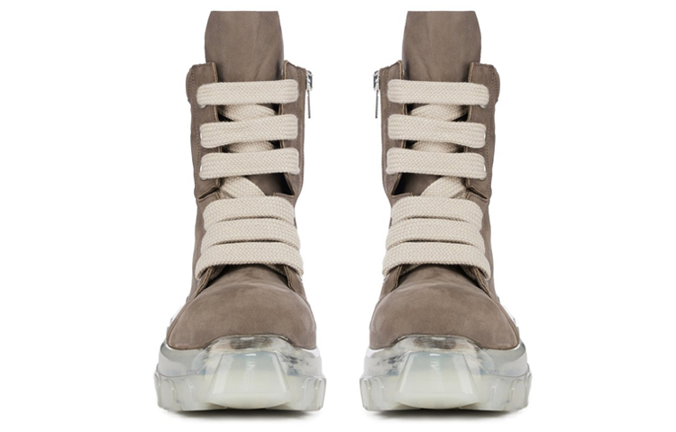 Rick Owens Bozo 'Jumbo Laced Side-Zip Grey' 圖 3