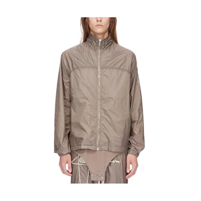 Rick Owens Brown Loose Fit Zip-Up High-Neck Jacket for Men CM02C9220CHNY-34