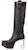 Rick Owens But Tinggi Kulit Anak Lembu 'Wax Matte Black' RU02B2827LCGGR-990