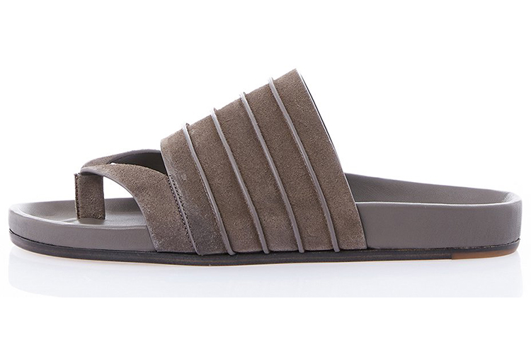 Rick Owens Calfskin Casual Sandals 'Taupe'