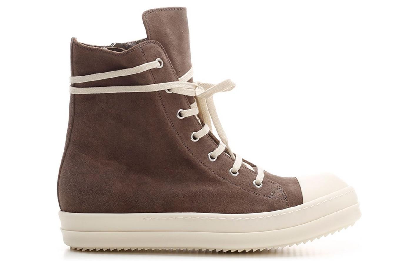 Rick Owens Calfskin High-Top 'Brown Fashion' 圖 2