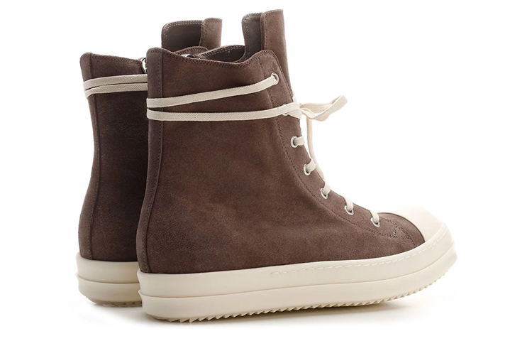 Rick Owens Calfskin High-Top 'Brown Fashion' 圖 4