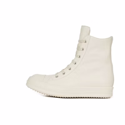 Rick Owens Calfskin High-Top 'CMFT Fashion White'