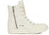 Rick Owens Kulit Anak Lembu High-Top 'Comfort Fashion Putih' RU02C7890LPO-1111