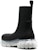 Rick Owens But Chelsea Kulit Anak Lembu Hujung Bulat 'Hitam' RU01C4881LWN0-90