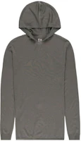 Rick Owens Casual Solid Color Hoodie Long Sleeve - Dark Gray RU01C462355MOSS Rick Owens Casual Solid Color Hoodie Long Sleeve - Dark Gray RU01C462355MOSS