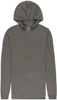 Rick Owens 休閒純色連帽長袖上衣 - 深灰色 RU01C462355MOSS Buy Rick Owens 休閒純色連帽長袖上衣 - 深灰色 RU01C462355MOSS