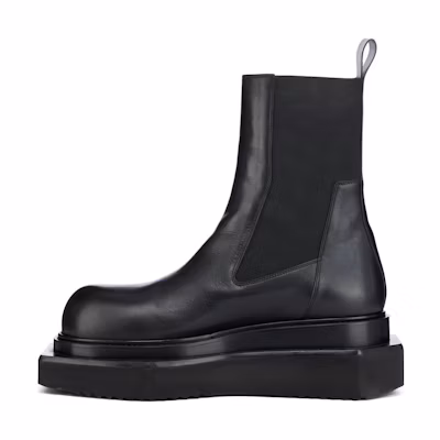 Rick Owens Chelsea Boot 'Black Calfskin'