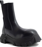 Rick Owens Sepatu Chelsea 'Hitam Kulit Slip-On' RU02C7881LCG-99 Lookbook Rick Owens Sepatu Chelsea 'Hitam Kulit Slip-On' RU02C7881LCG-99