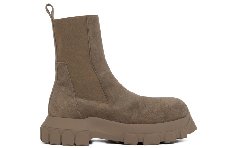 Rick Owens Chelsea Boot 'Grey Suede' 圖 2