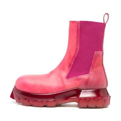 Rick Owens Chelsea Boot 'Pink'
