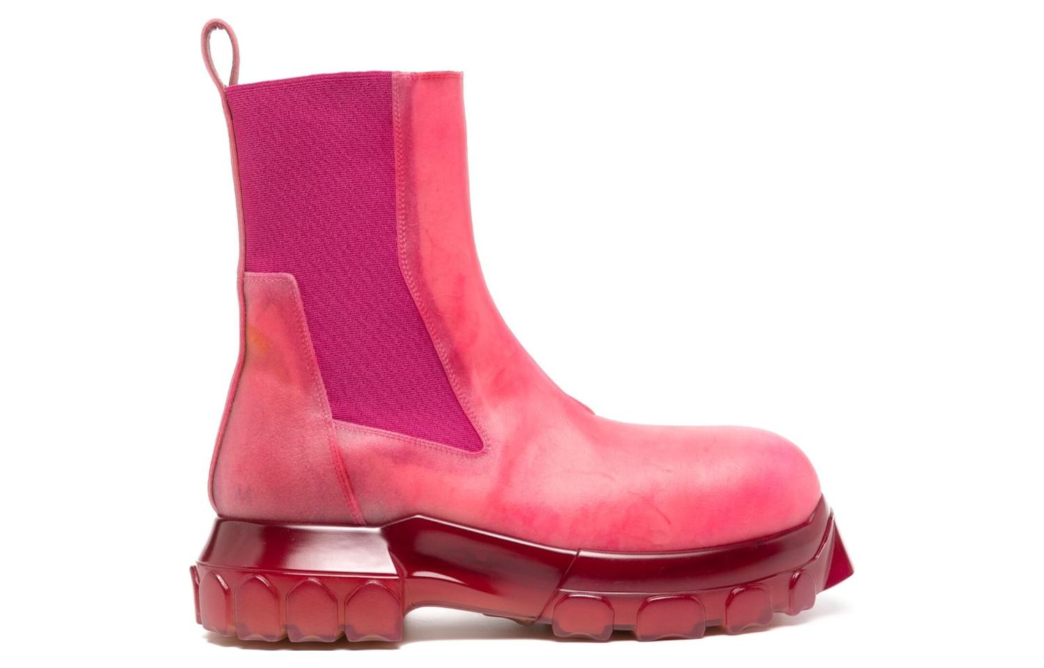 Rick Owens Chelsea Boot 'Pink' 圖 2