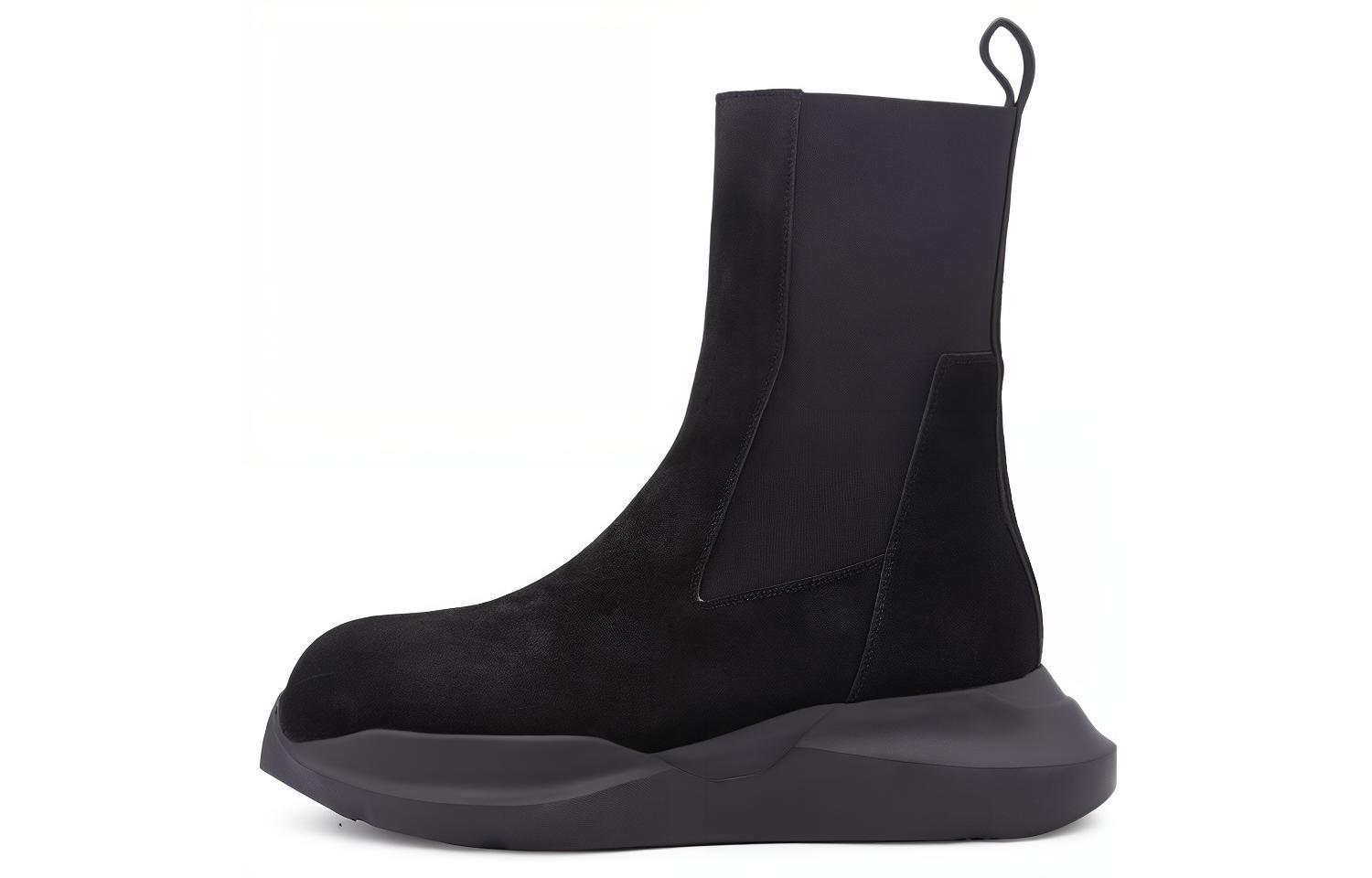 Buy Botas Chelsea Rick Owens 'Negro Terciopelo' RU02B2808LCC-99