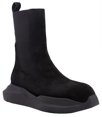 Rick Owens Chelsea Boots 'Beludru Hitam' RU02B2808LCC-99 Lookbook Rick Owens Chelsea Boots 'Beludru Hitam' RU02B2808LCC-99