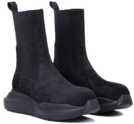 Rick Owens Chelsea Boots 'Velvet Black' - But Chelsea Hitam Baldu RU02B2808LCC-99 Shop Rick Owens Chelsea Boots 'Velvet Black' - But Chelsea Hitam Baldu RU02B2808LCC-99
