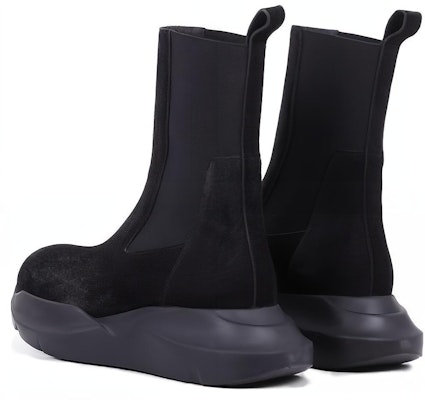 Rick Owens Chelsea Boots 'Beludru Hitam' RU02B2808LCC-99 Purchase Rick Owens Chelsea Boots 'Beludru Hitam' RU02B2808LCC-99