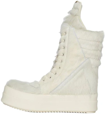 Rick Owens Concordians 白色高帮运动鞋 Megageobaskets 时装款。 RR02E1855LHL-1111 Buy Rick Owens Concordians 白色高帮运动鞋 Megageobaskets 时装款。 RR02E1855LHL-1111