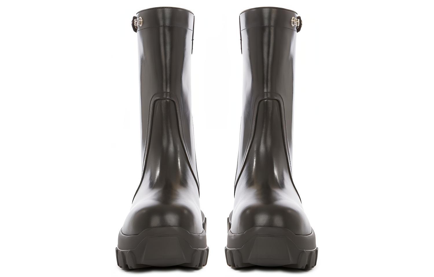 Rick Owens Creeper Bozo Tractor Boot 'Black' 圖 4