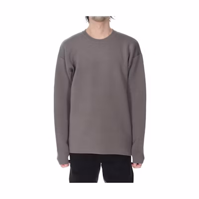 Rick Owens Crewneck Pullover Sweatshirt Grey RU01C4277BA-34