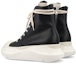 Shop Rick Owens DRKSHDW 'Abstract High-Top Black' DU02B4840VL-0911