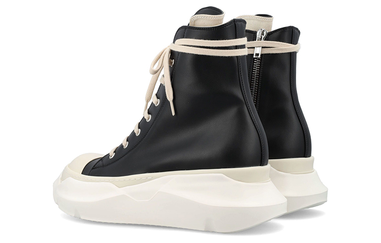 Shop Rick Owens DRKSHDW 'Abstract High-Top Hitam' DU02B4840VL-0911