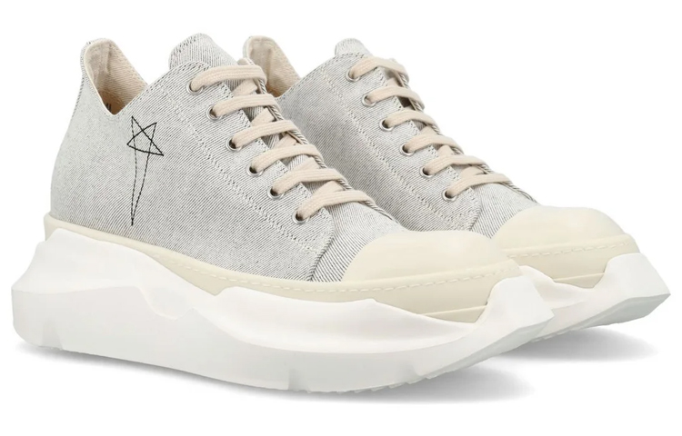 Rick Owens DRKSHDW Abstract Low Melange Milk 'Grey' 圖 3