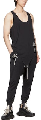 Rick Owens DRKSHDW Celana Jogger Hitam Logo Print. CM02C9244CHJEG09 Purchase Rick Owens DRKSHDW Celana Jogger Hitam Logo Print. CM02C9244CHJEG09